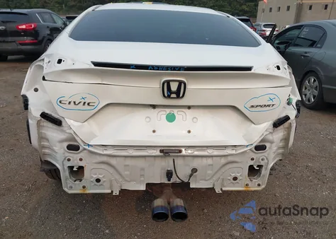 2020 Honda Civic Sport from USA, damaged, VIN 2HGFC2F84LH536736